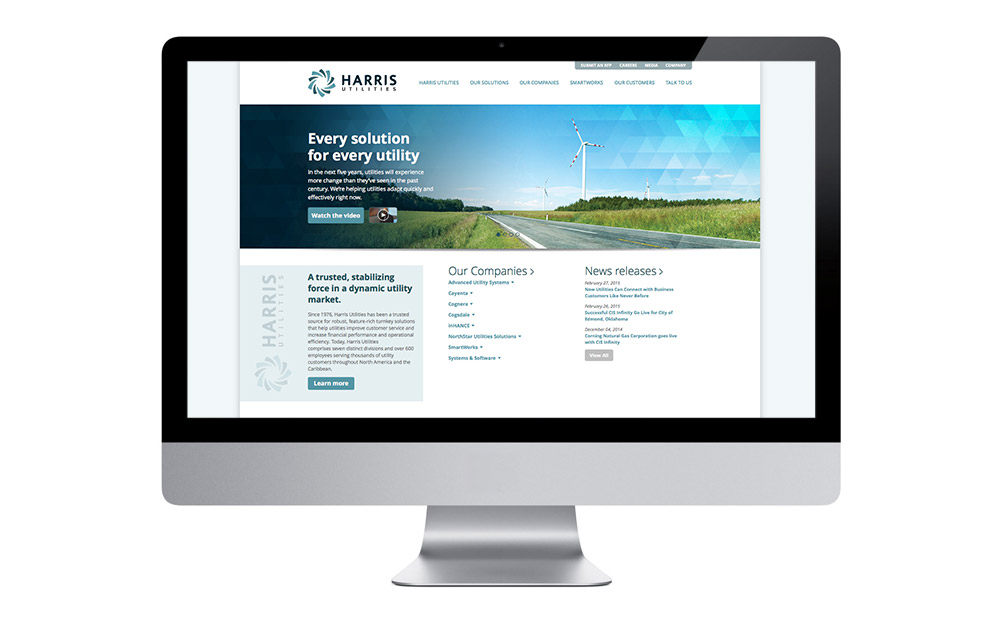 New Website Launch | Harris Utilities