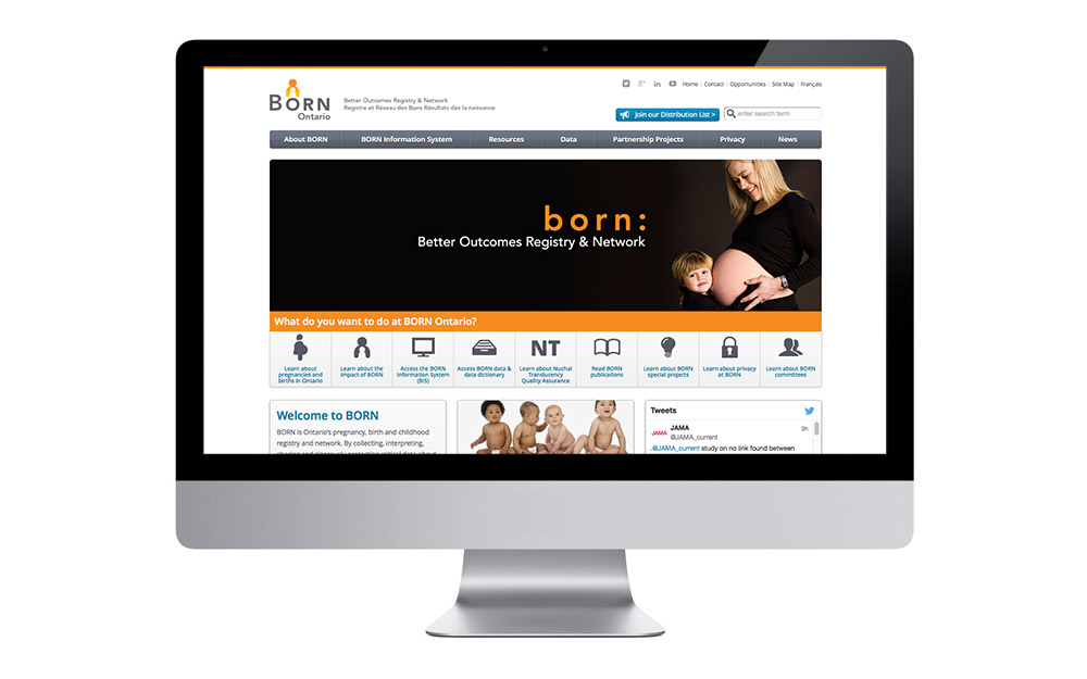 New Website Launch | BORN Ontario