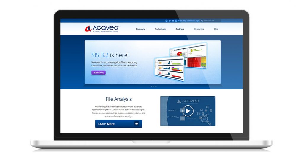 Acaveo Website