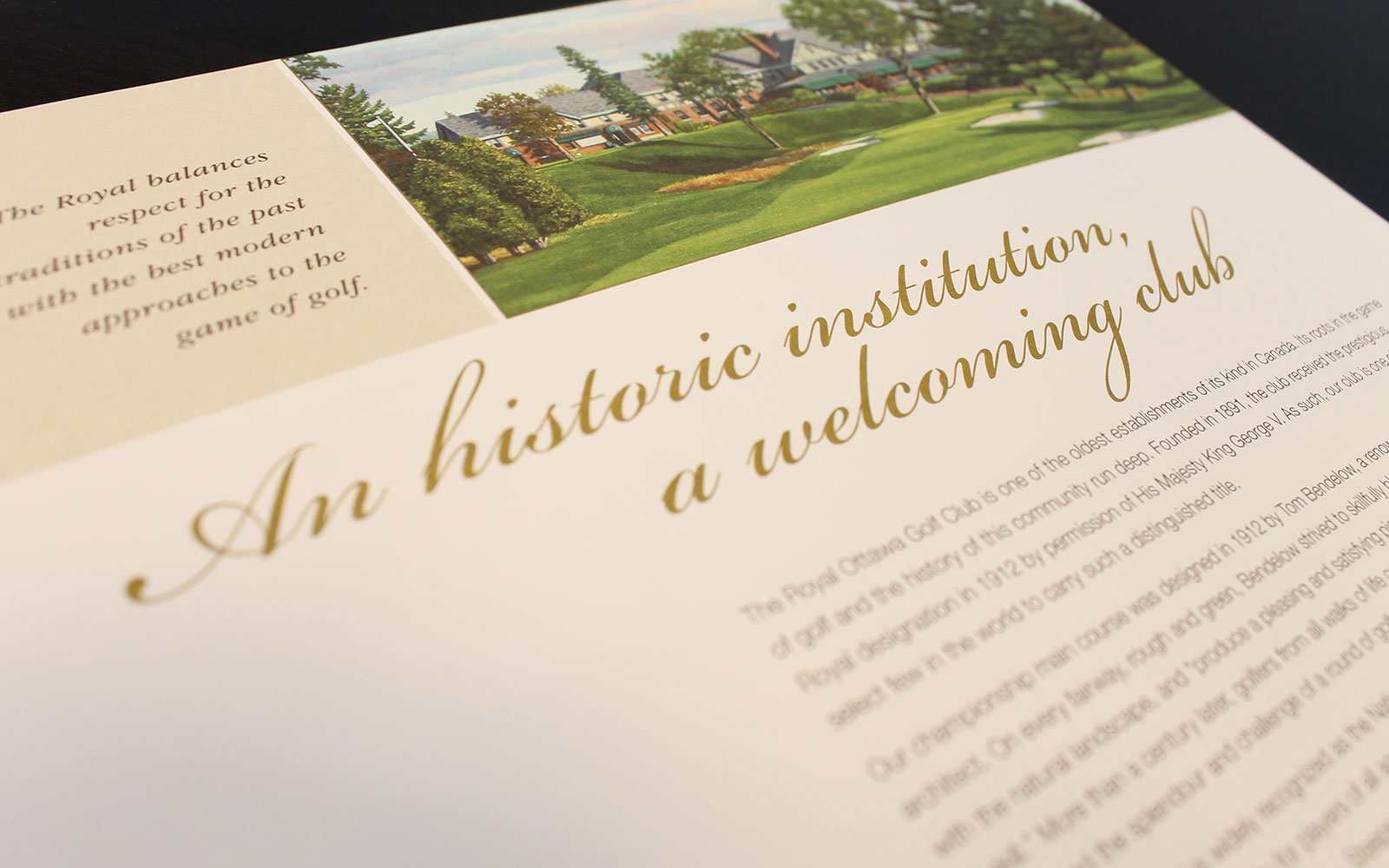 ROGC - Brochure Design