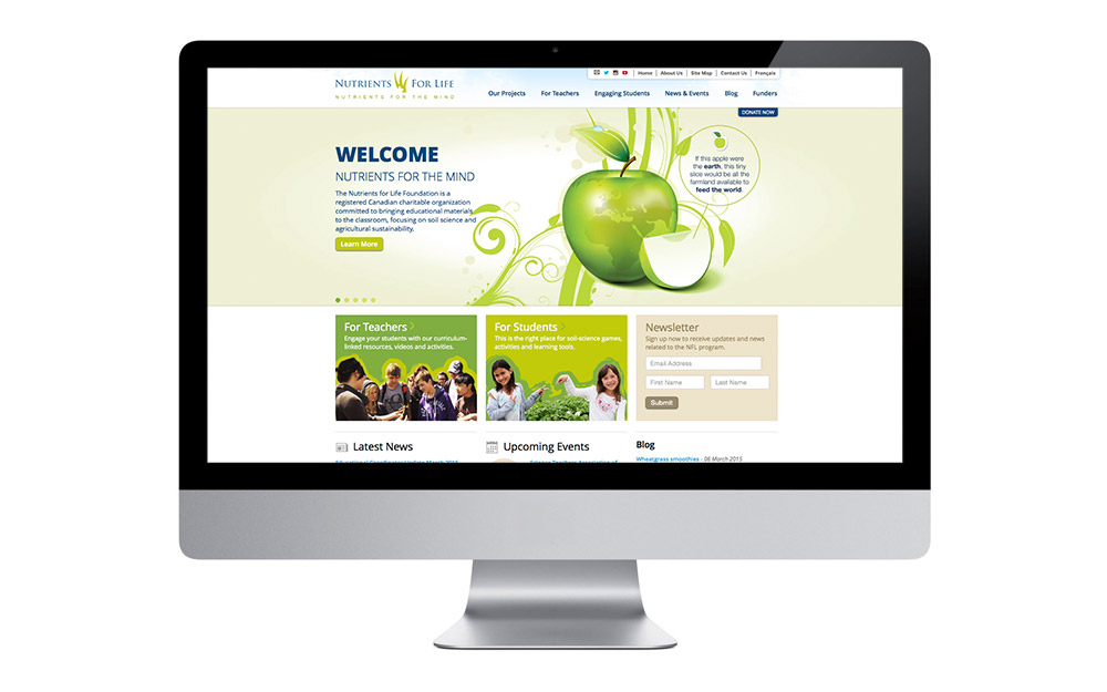 Nutrients For Life – New Website