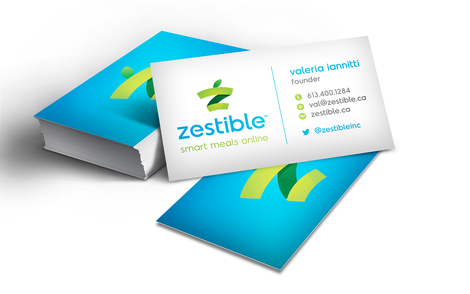 Zestible Business Cards