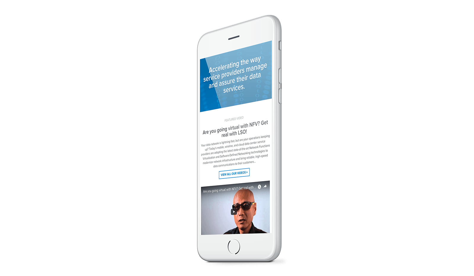 CENX Mobile Web Design