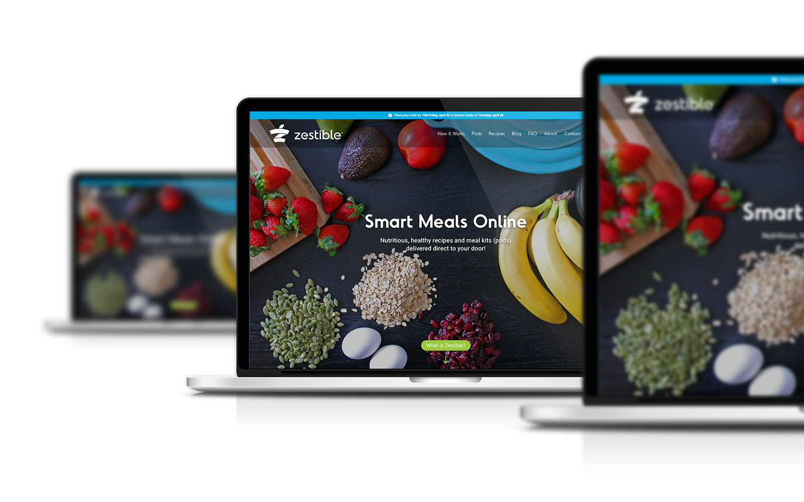 Zestible - Web Design