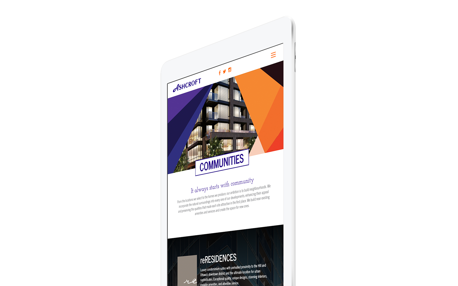 Ashcroft - Tablet Design