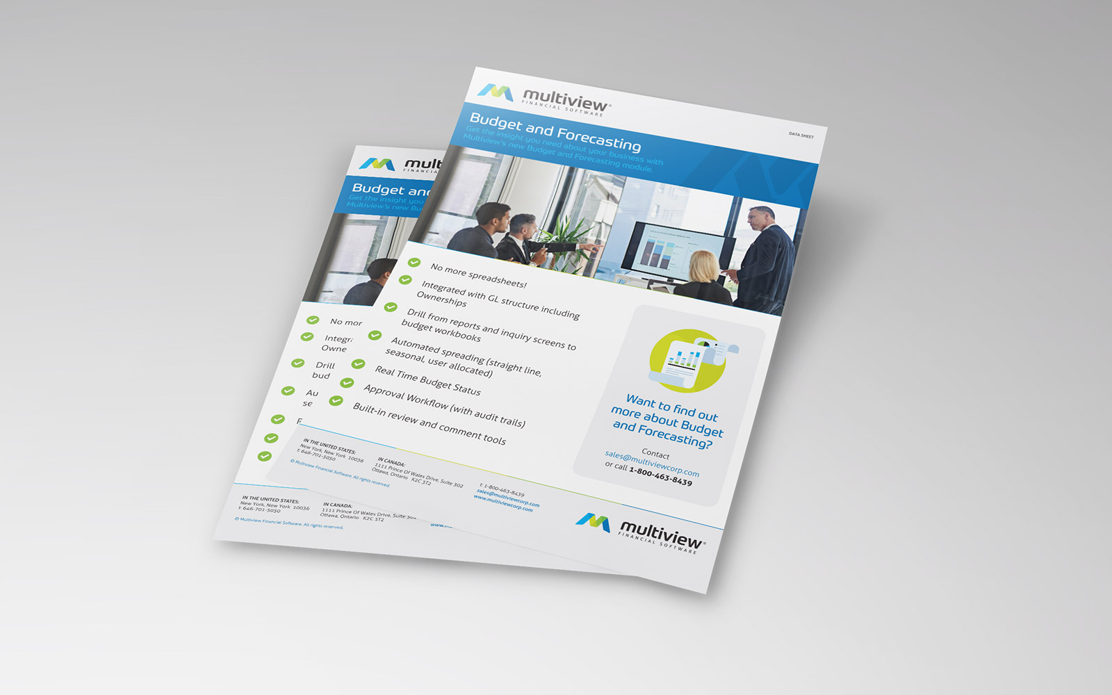 Multiview - Data Sheets