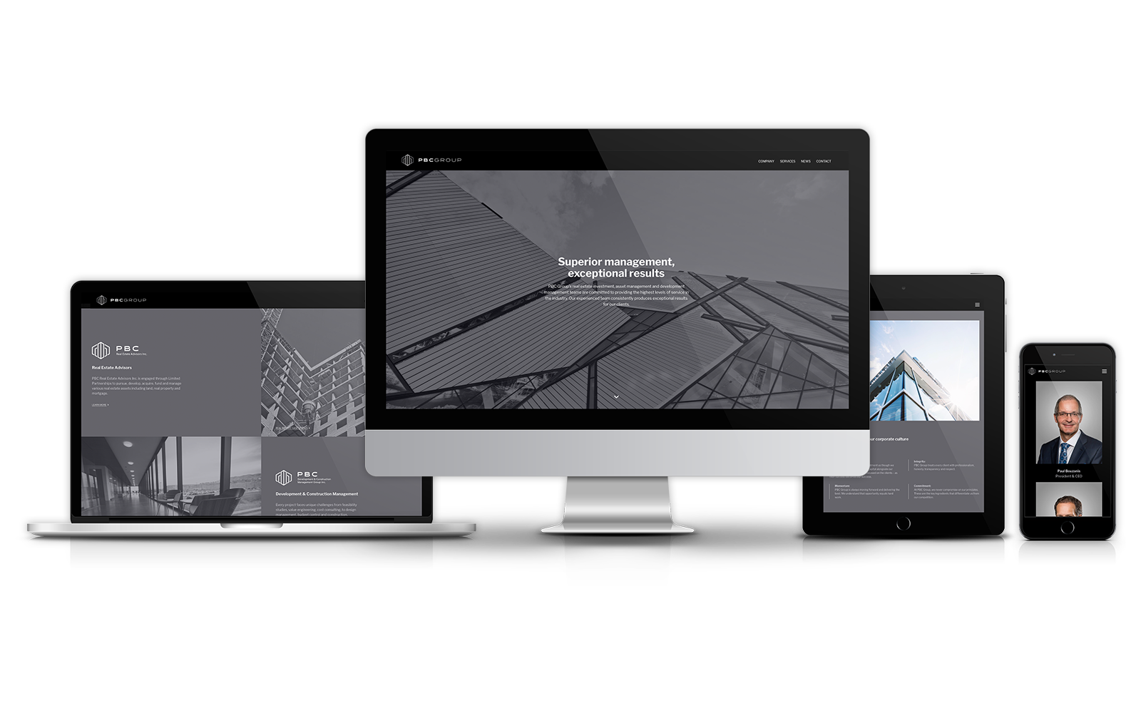 PBC Group - Website Design