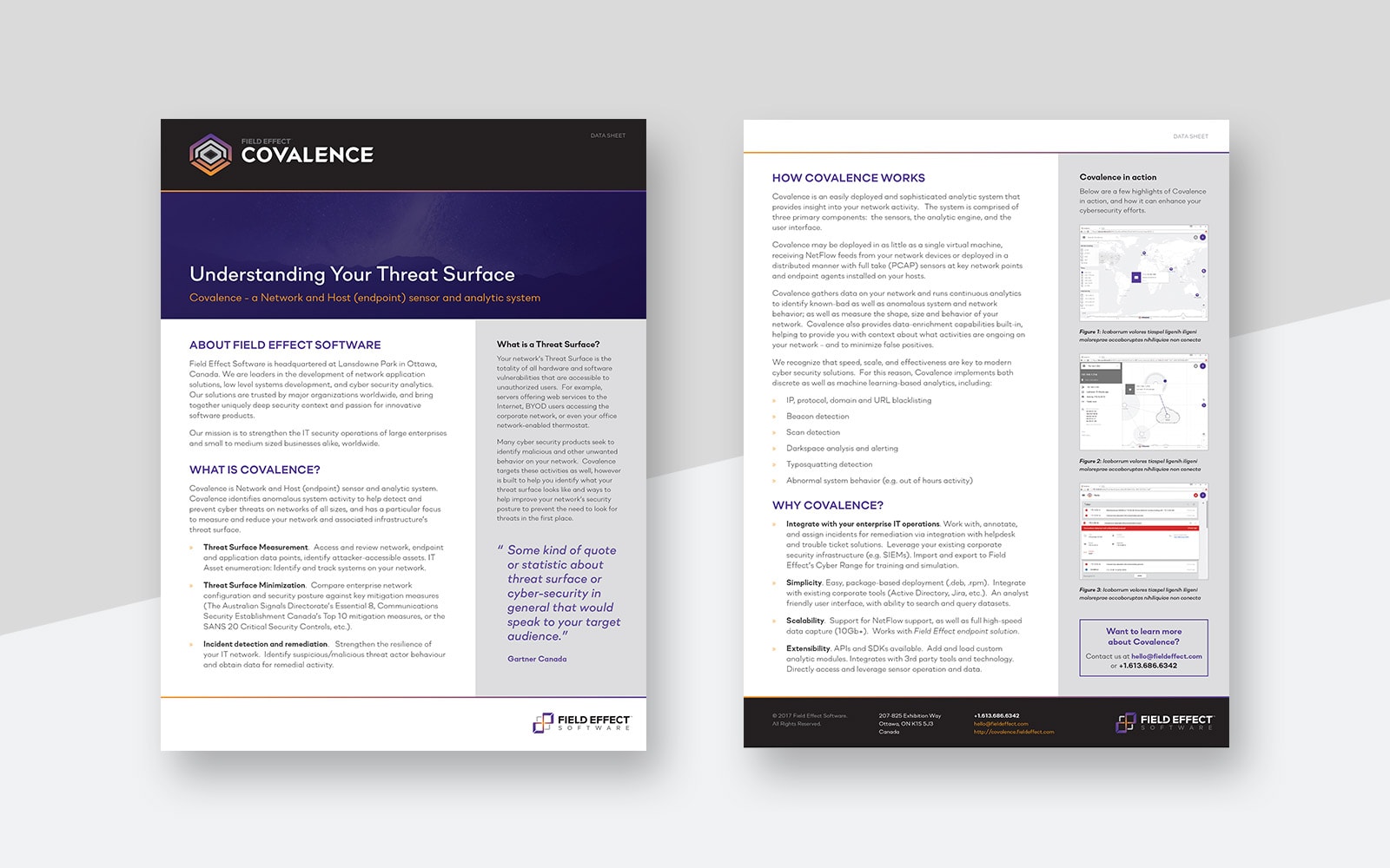 Field Effect - Brochure Design