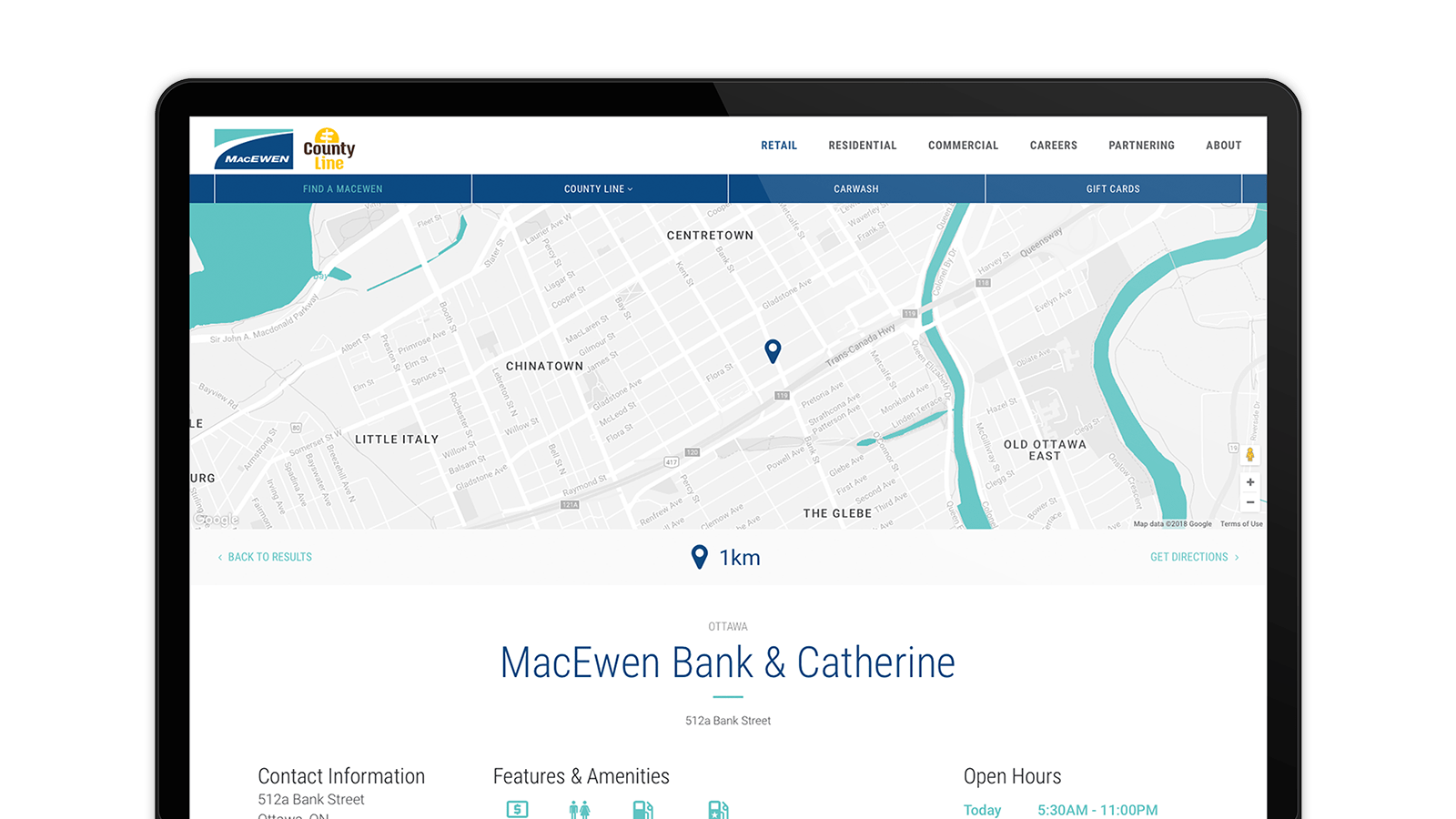 MacEwen - Website Design