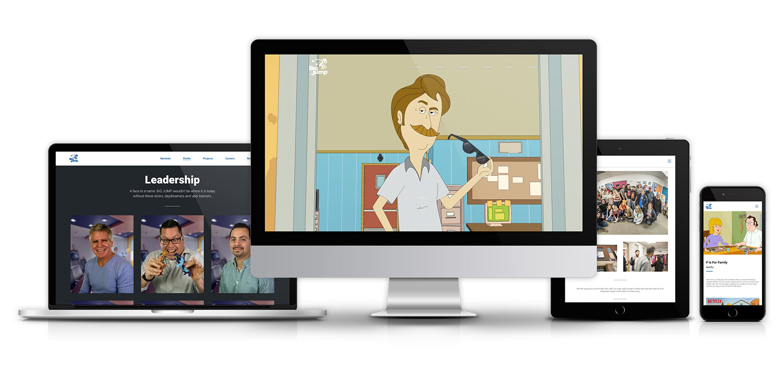 Big Jump - Responsive Website Design