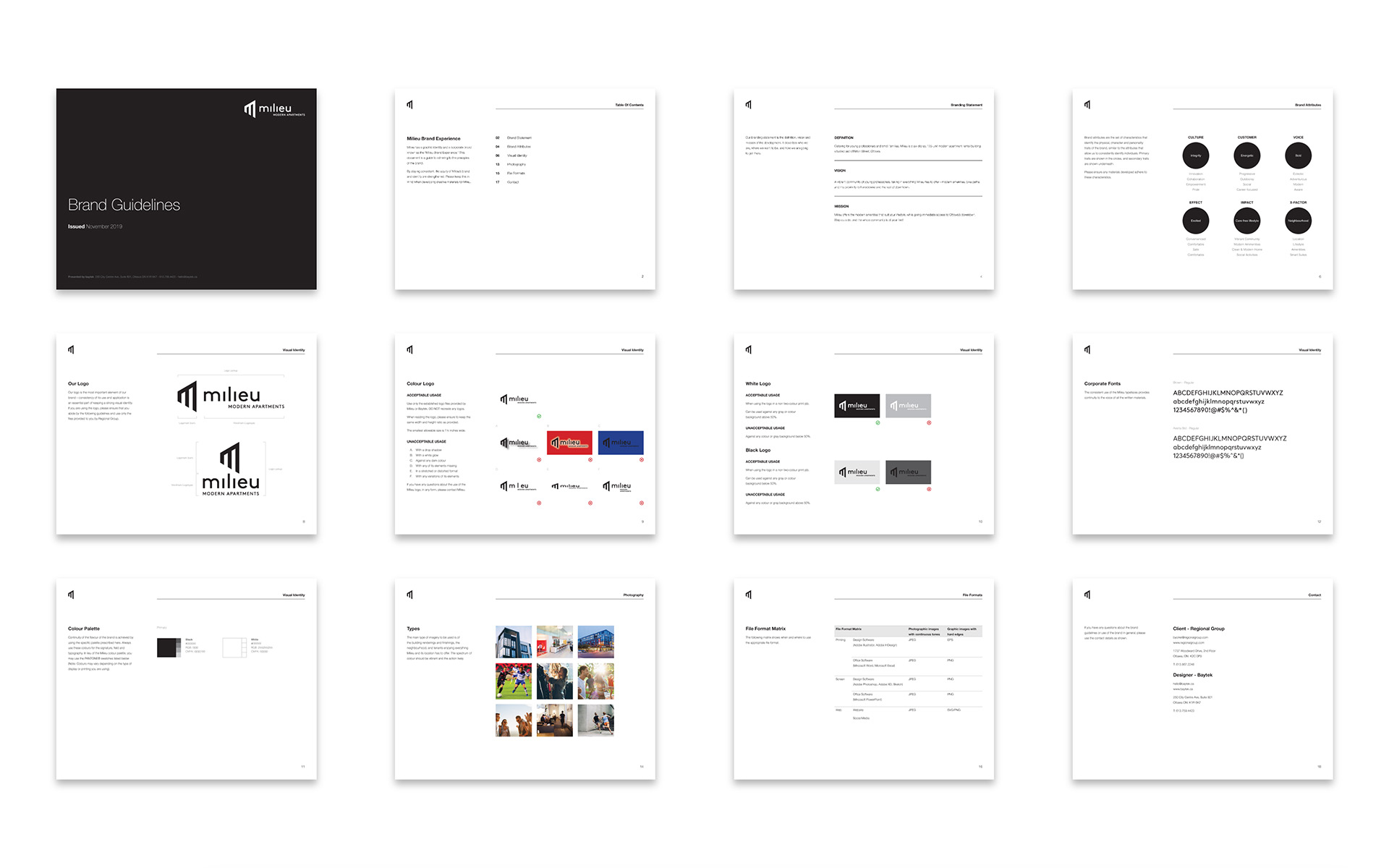 Milieu - Brand Guidelines