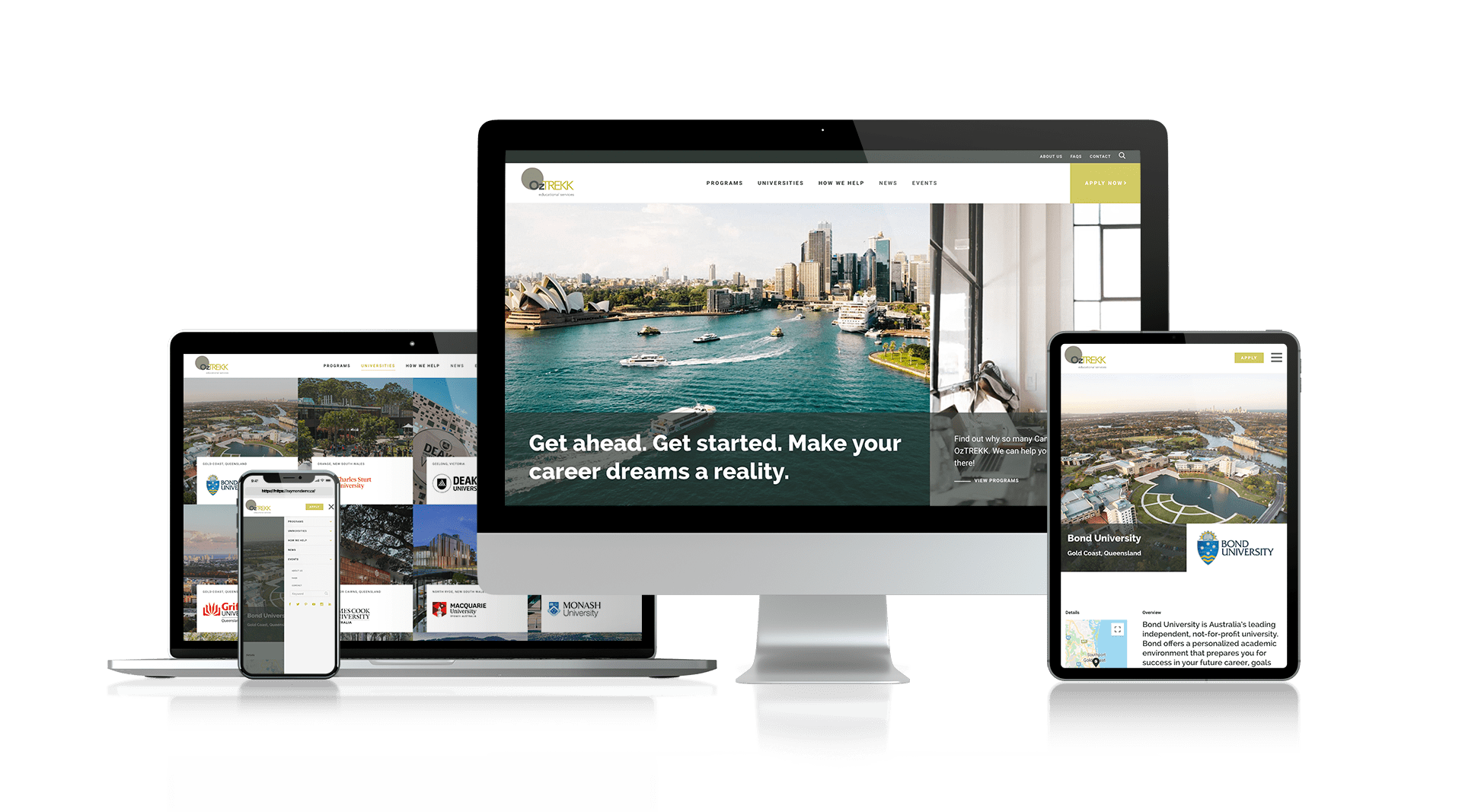 OzTrekk - Responsive Website Design