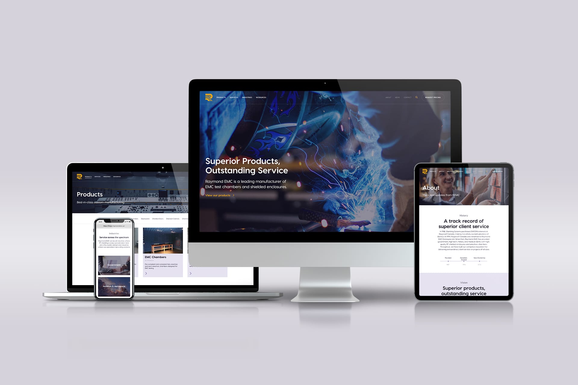 REMC - Web Design - Responsive