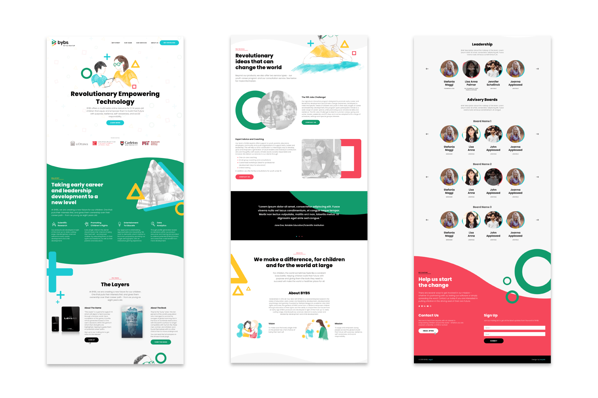 BYBS - Responsive Website Design