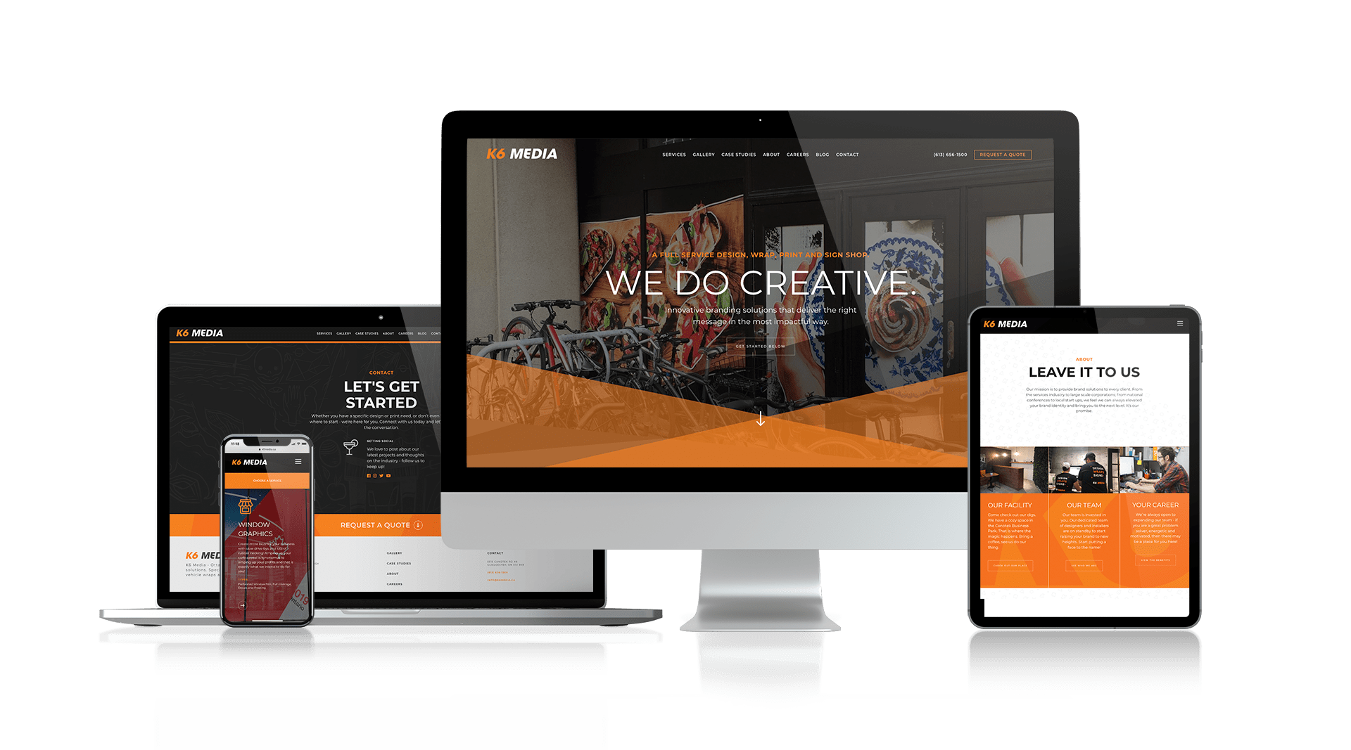 K6 Media - Website Design