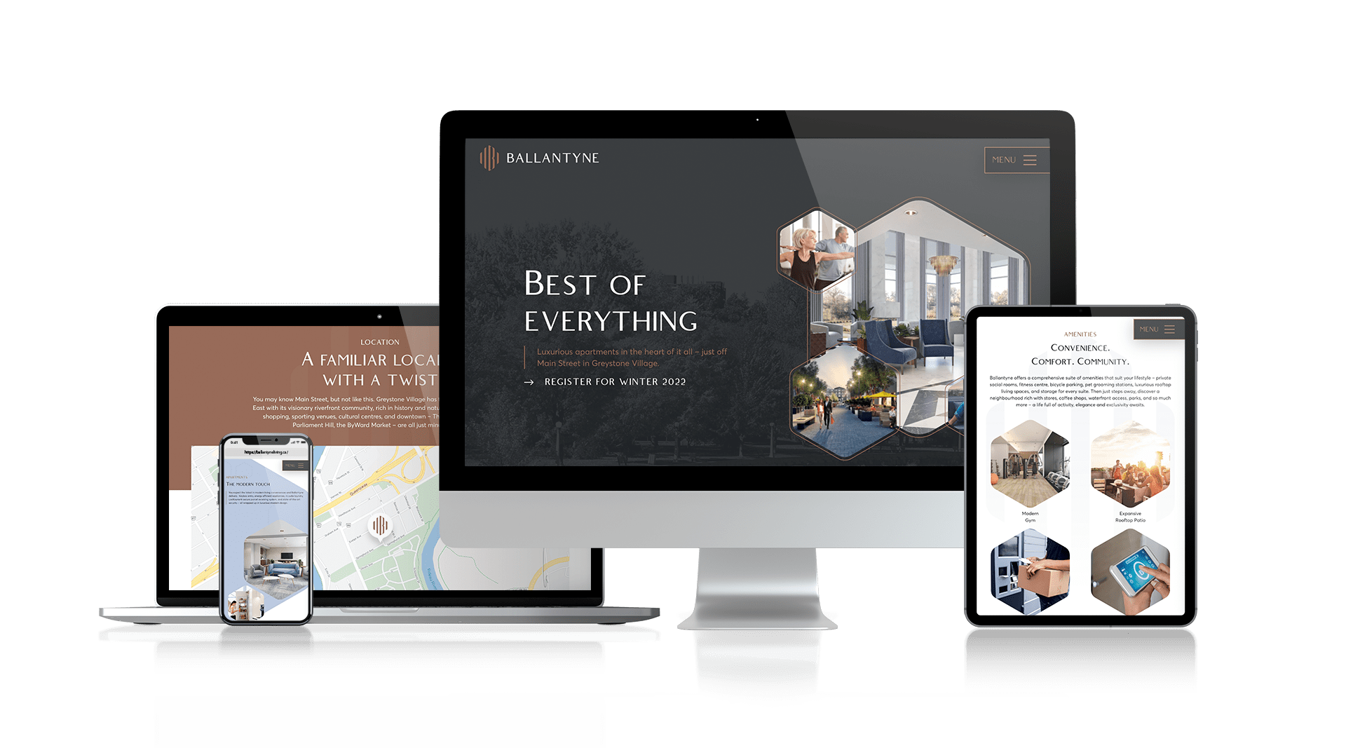 Ballantyne - Responsive Website Design