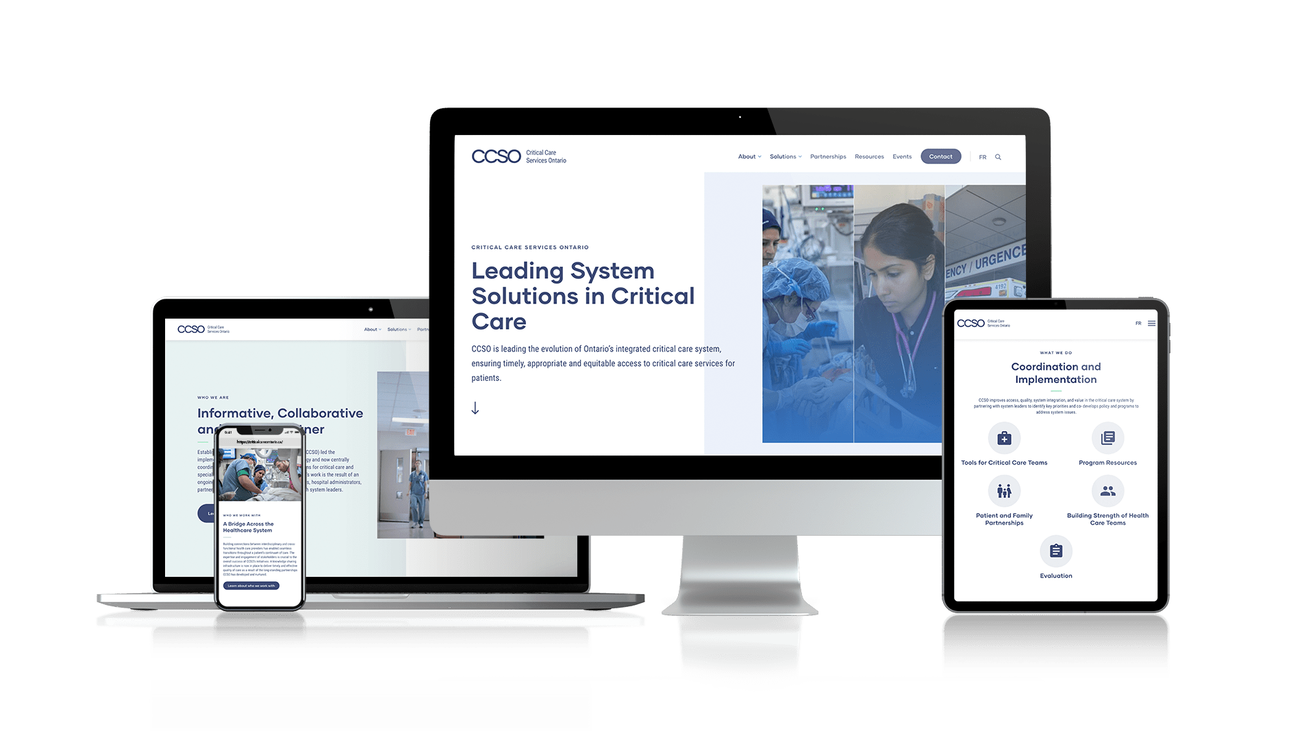 CCSO - Responsive Website Design
