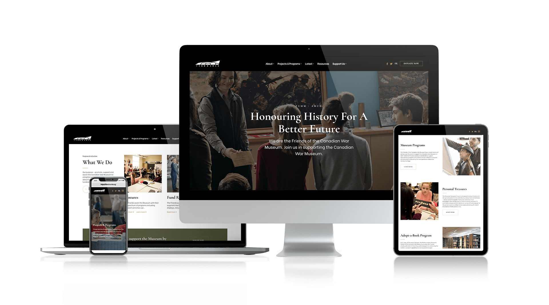 FCWM - Responsive Website Design