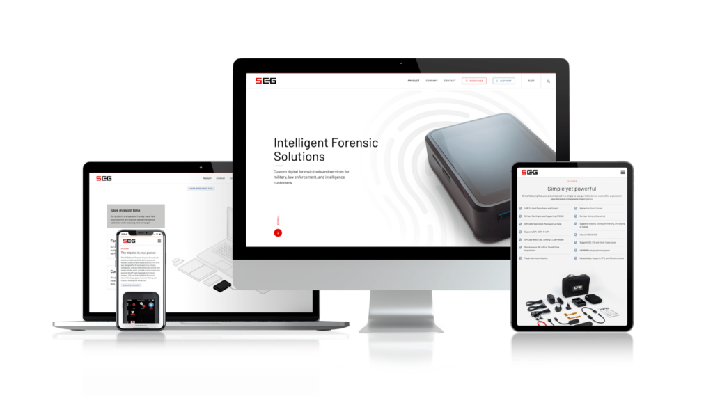 SCG Canada – New Website Design