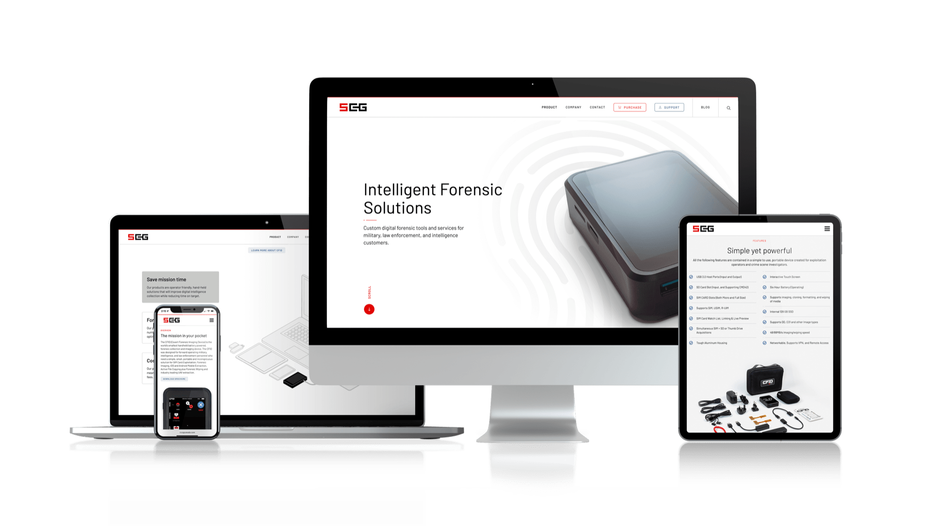 SCG Canada - Responsive Website Design