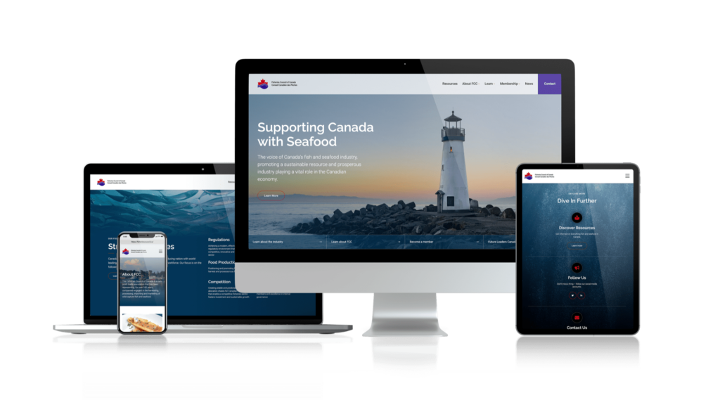 Fisheries Council of Canada – New Website Design