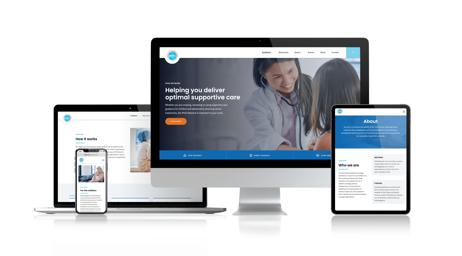 iPOG Network - Responsive Website Design