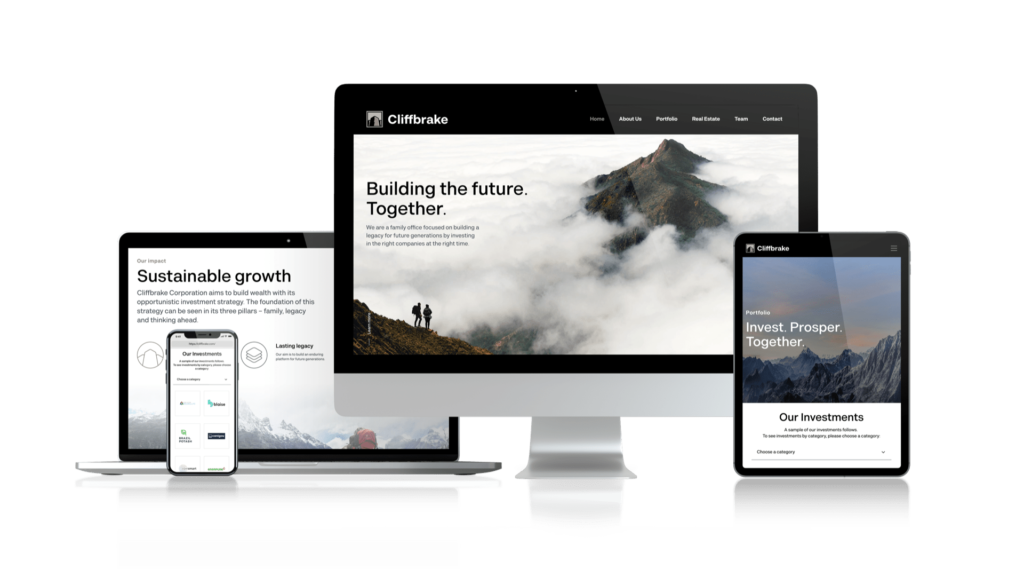Cliffbrake – New Brand and Website Design