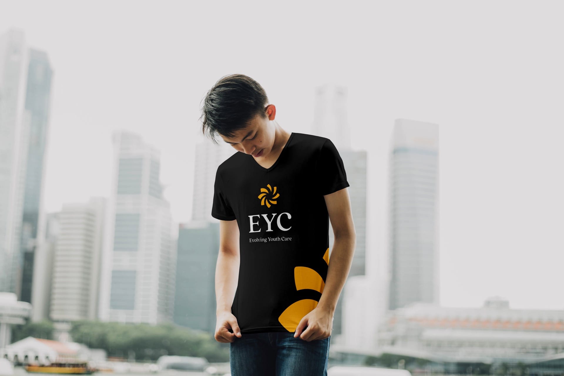 EYC Mens T-Shirt Mockup