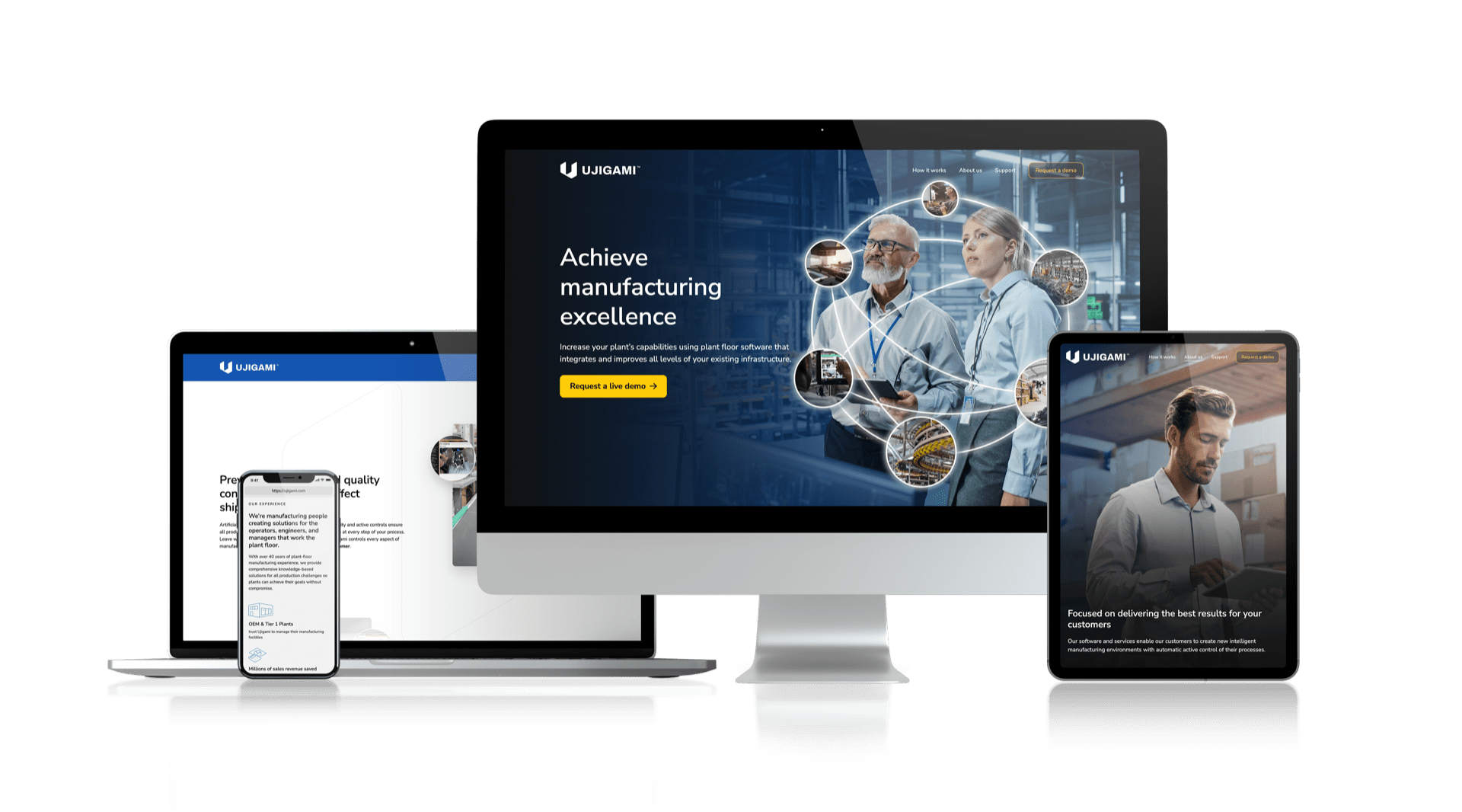 Ujigami - Responsive Website Design