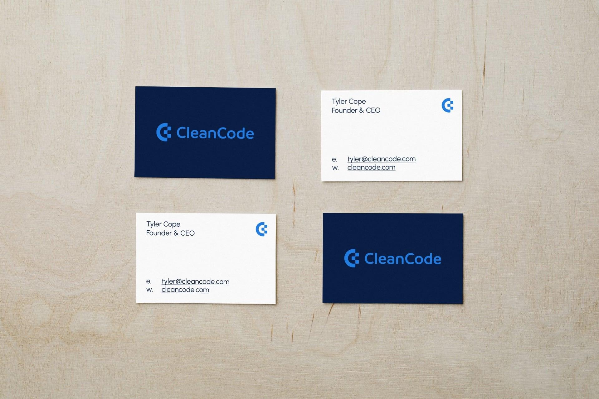 CleanCode - Business Cards