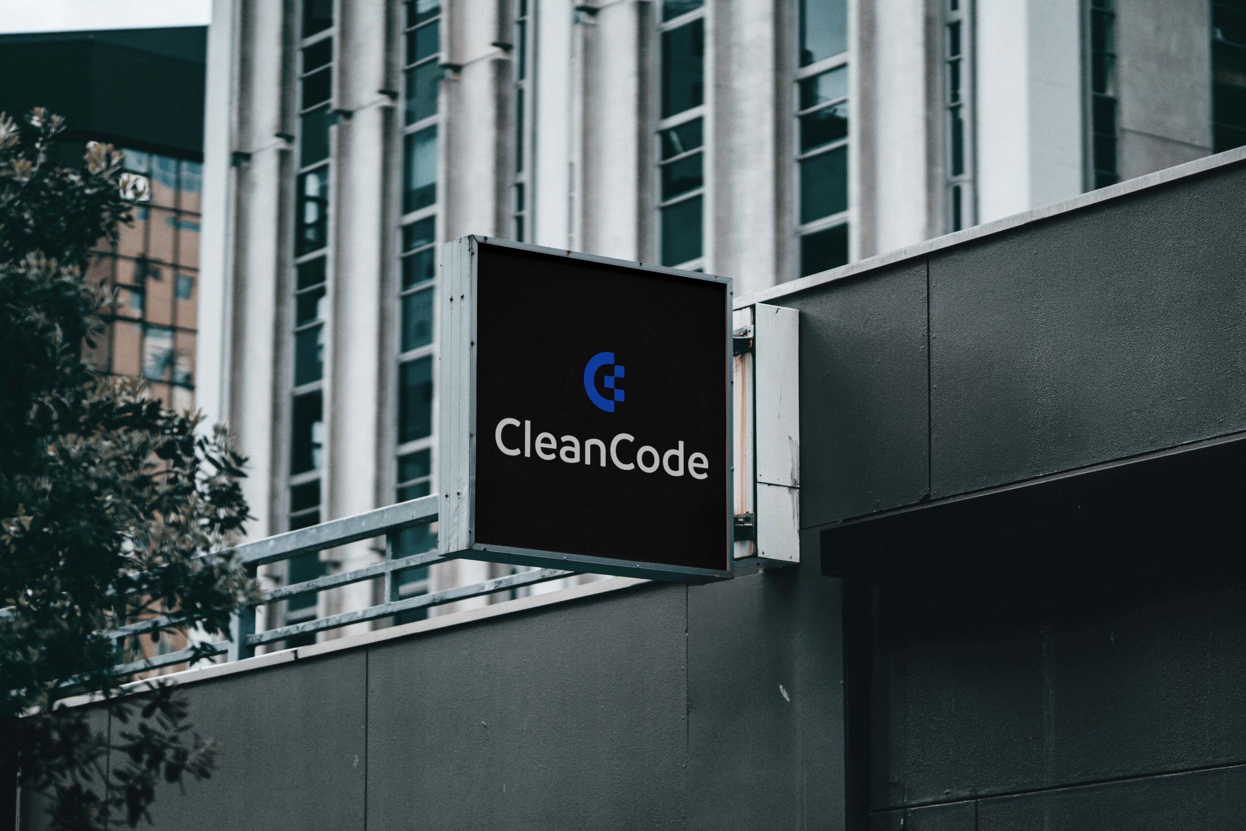 CleanCode - Exterior Sign