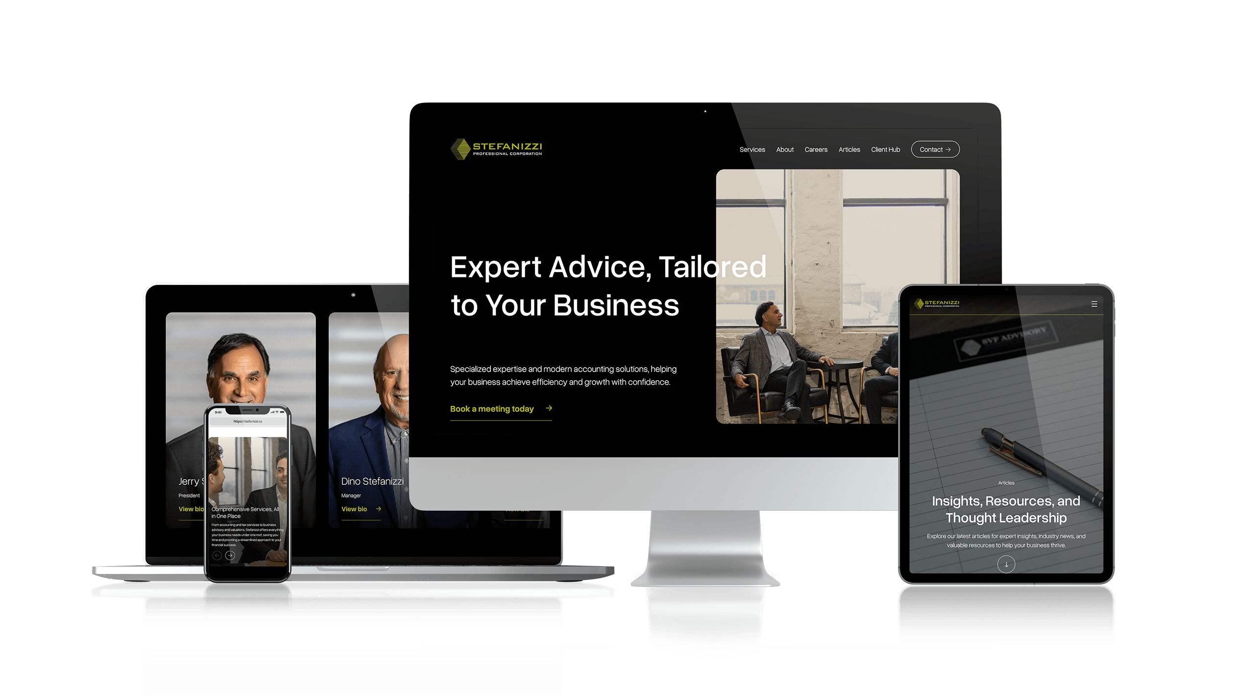 Stefanizzi - Responsive Website Design