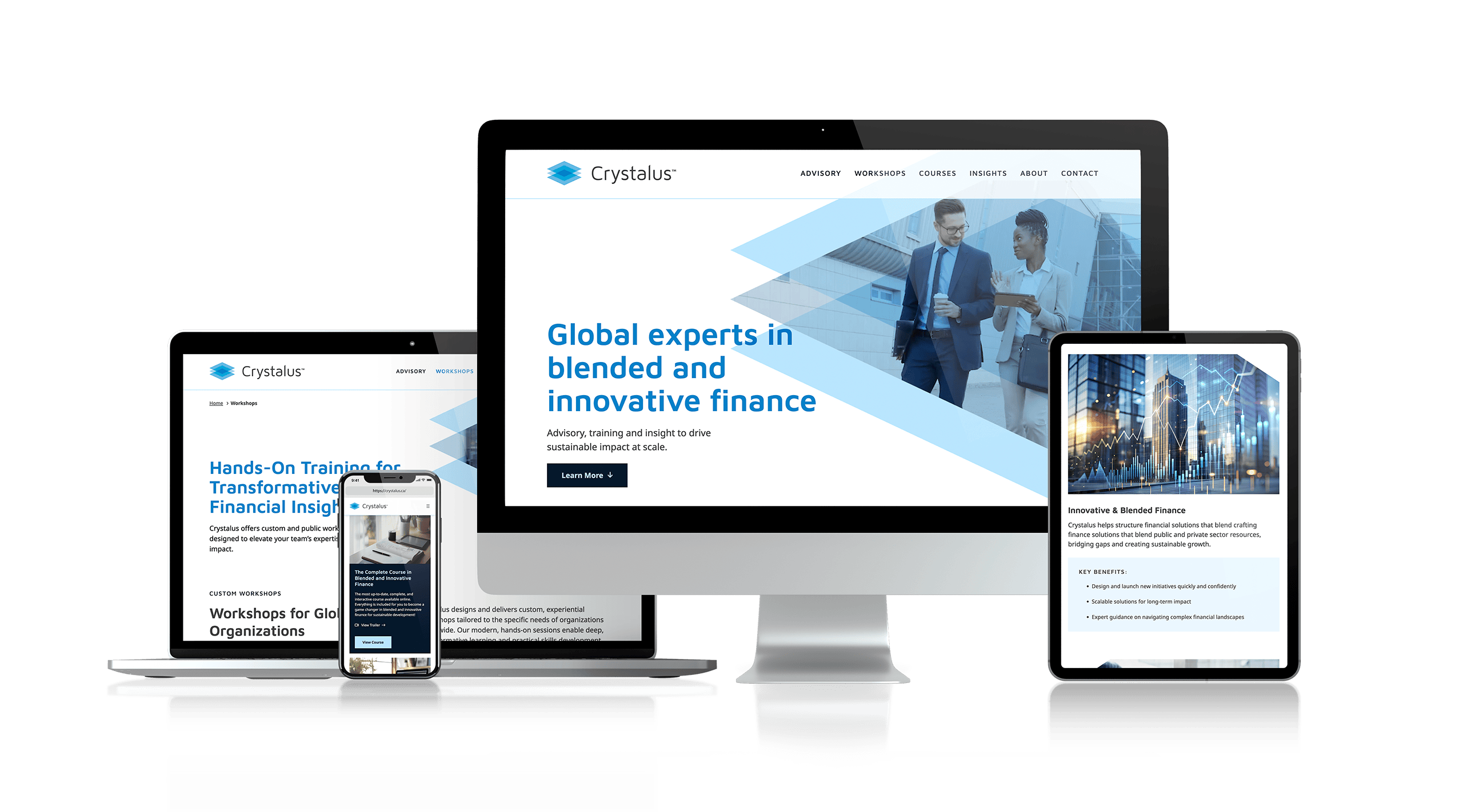 Crystalus - Responsive Website Design