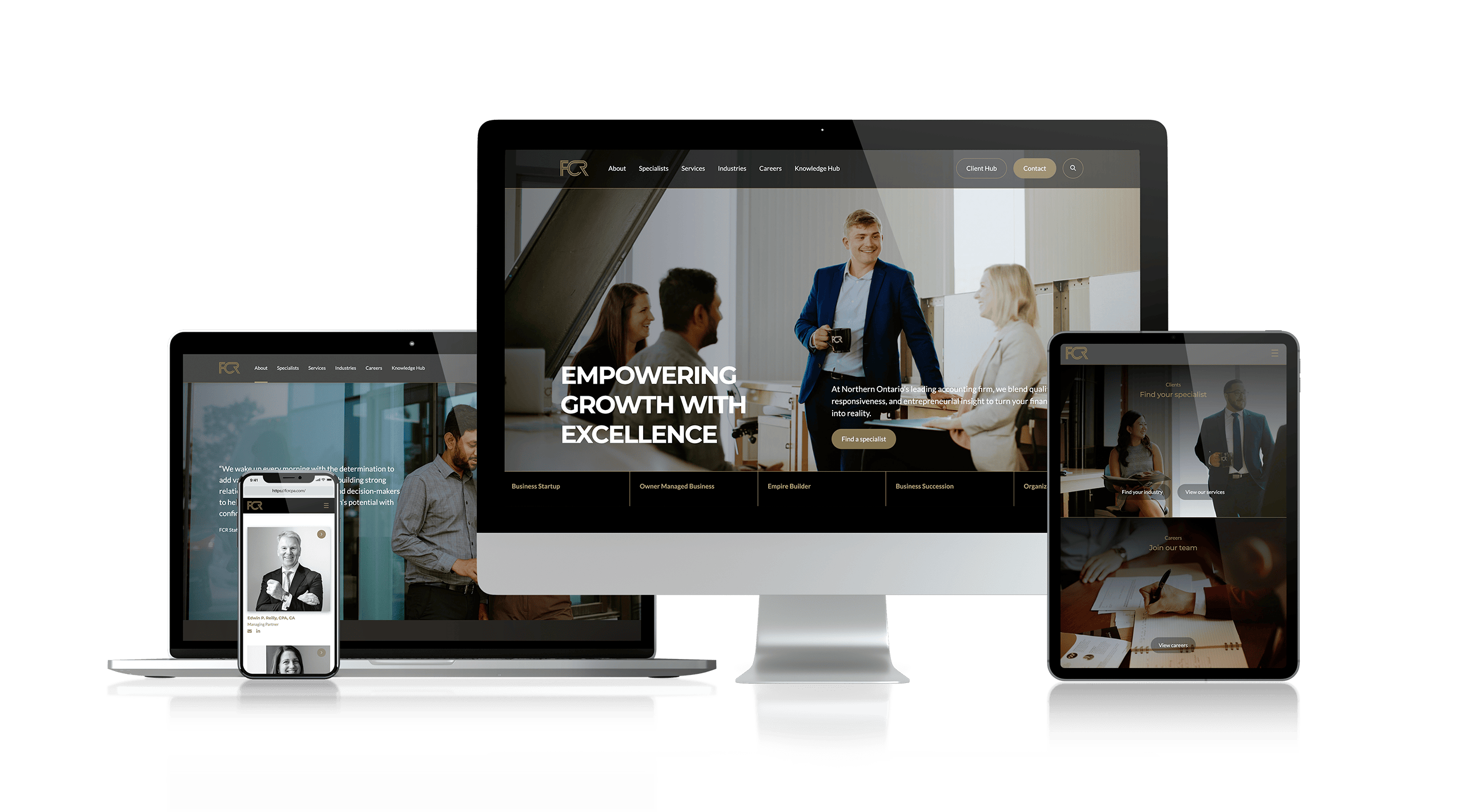 FCR - Responsive Website Design