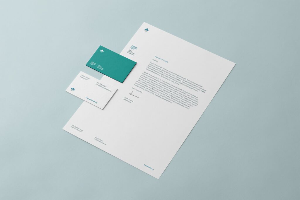 Canada Grocery Code - Stationery Design