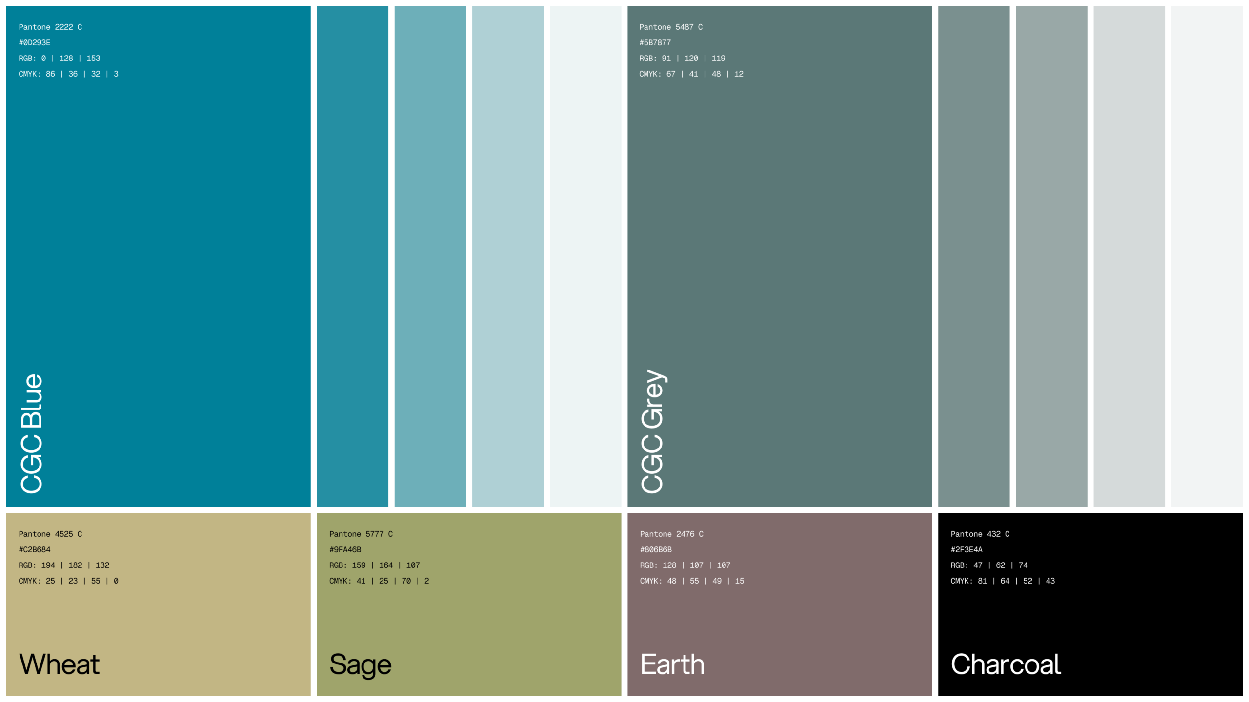 Canada Grocery Code - Colour Palette